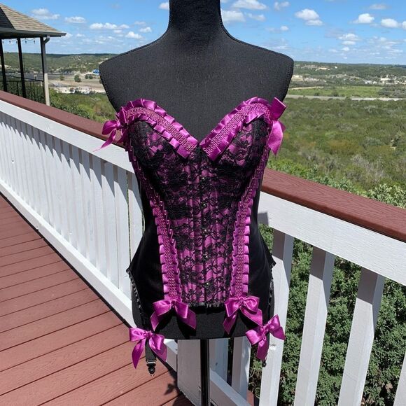 Purple Black‎ Corset Leg Avenue - Picture 6 of 15